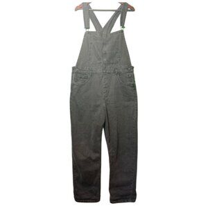 Gently Worn Blackwashed WE THE FREE Women's Jeans Overalls Size L (BB0902)